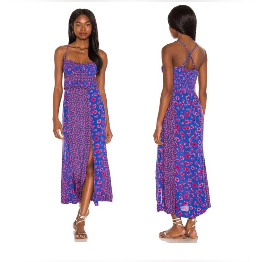 Tigerlily Midi Dress in Cobalt Combo
FREE PEOPLE
Color: Cobalt Combo